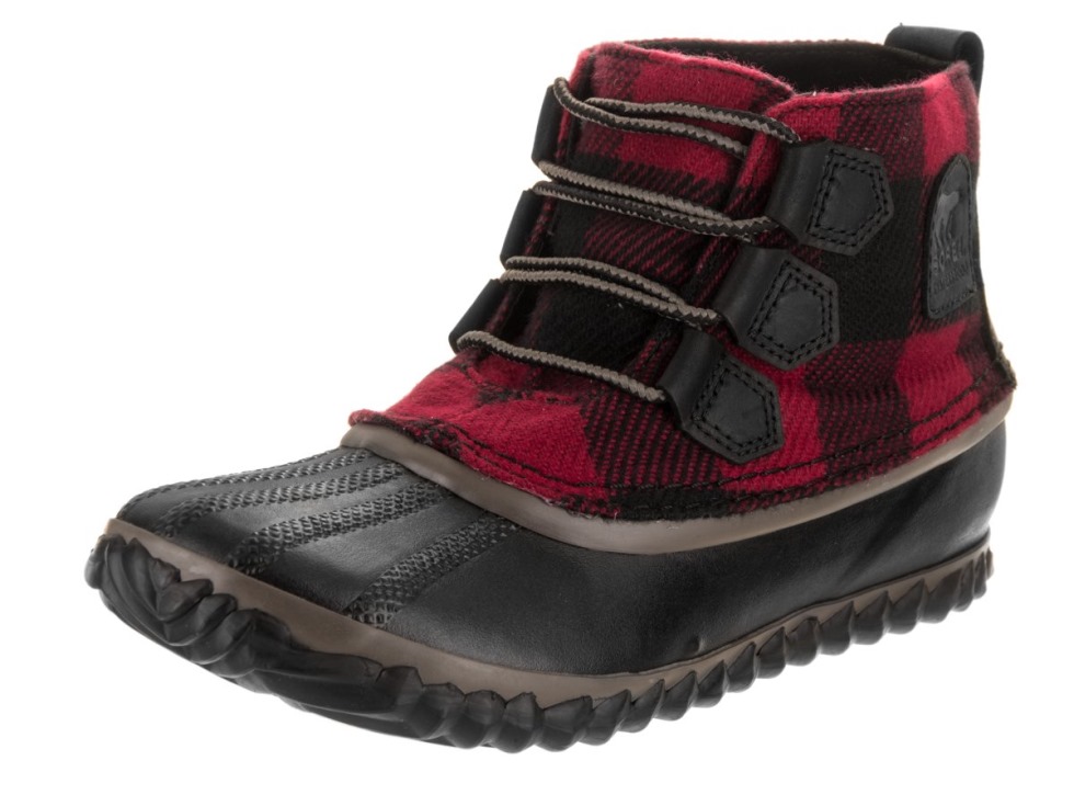 Out N About Lederstiefeletten Für Damen Mud Black Sorel Switzerland