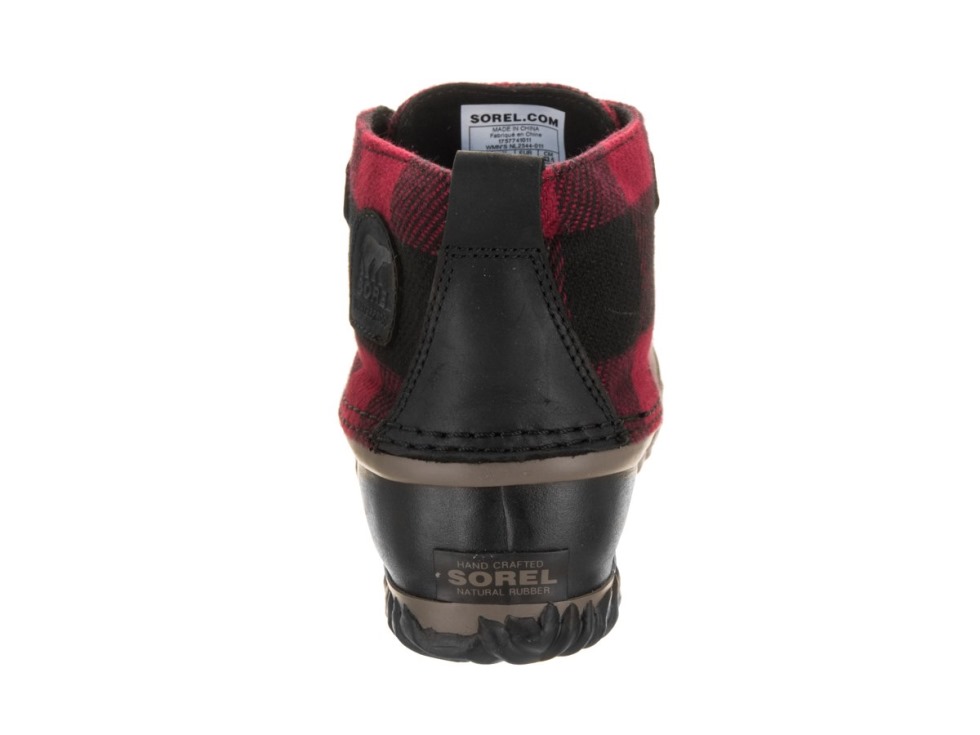 Out N About Lederstiefeletten Für Damen Mud Black Sorel Switzerland