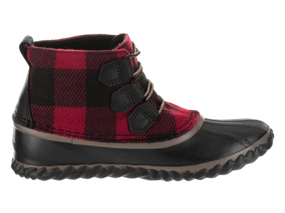 Out N About Lederstiefeletten Für Damen Mud Black Sorel Switzerland