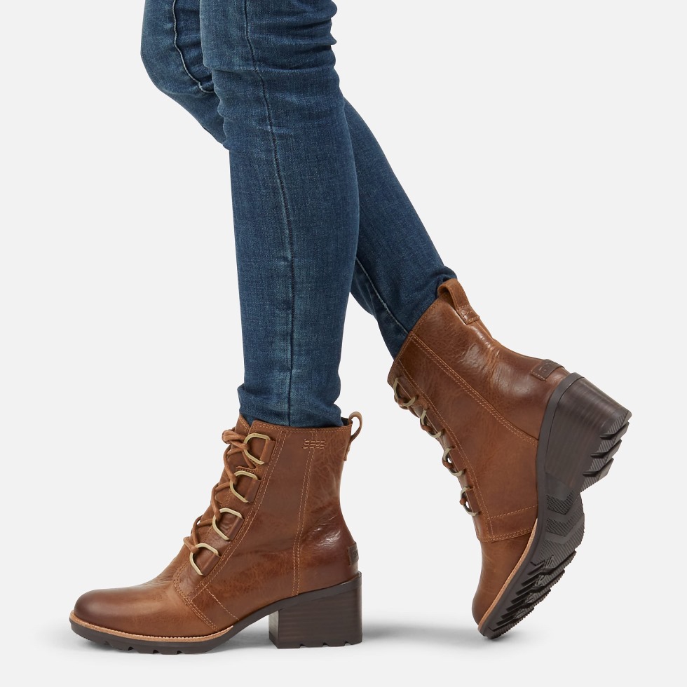 1870271 Damensneaker Sorel Schweiz Samt Tan