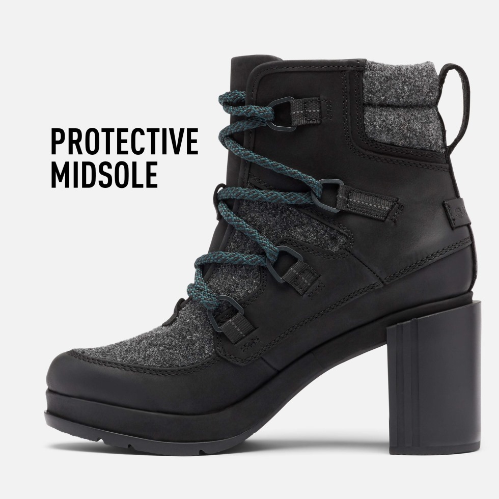 Damenstiefeletten Aus Blake Spitze Schwarz 1 Sorel Schweiz