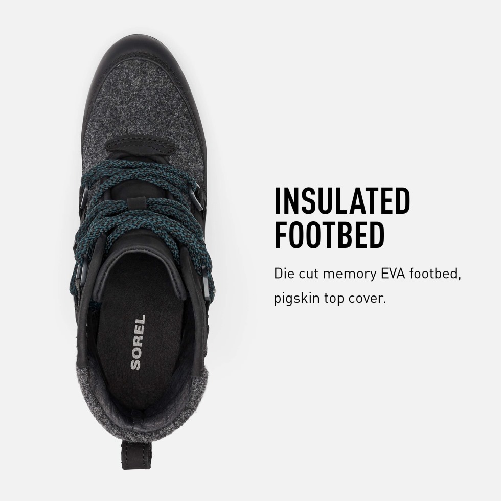 Damenstiefeletten Aus Blake Spitze Schwarz 1 Sorel Schweiz