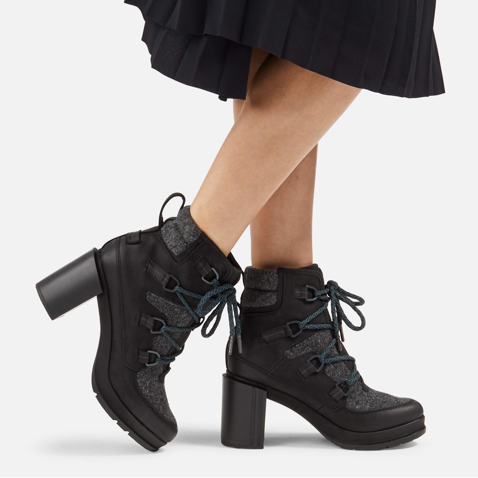 Damenstiefeletten Aus Blake Spitze Schwarz 1 Sorel Schweiz