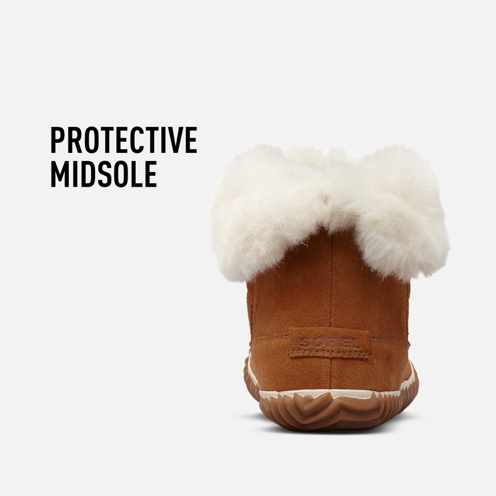 Damenstiefel Out N About Bootie Brown Elk Natural Sorel Switzerland