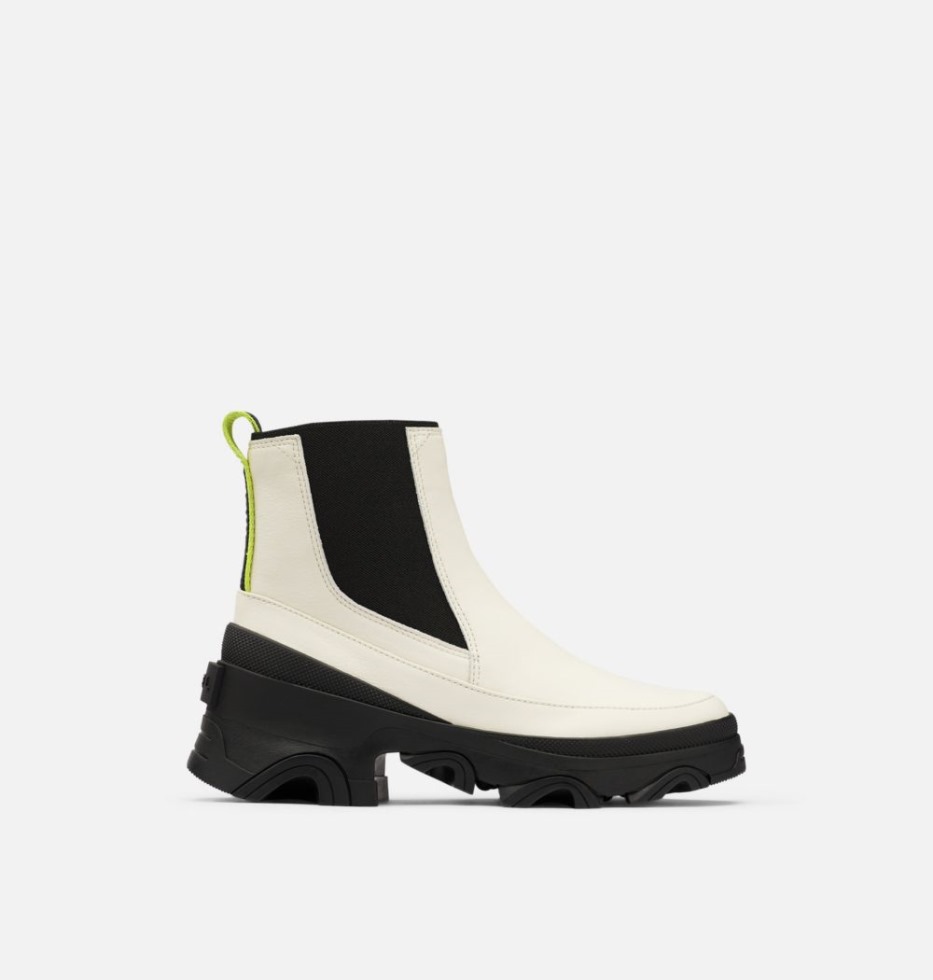 Damen Brex Stiefel Chelsea Chalk-black Sorel Schweiz