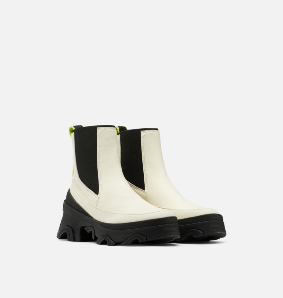 Damen Brex Stiefel Chelsea Chalk-black Sorel Schweiz