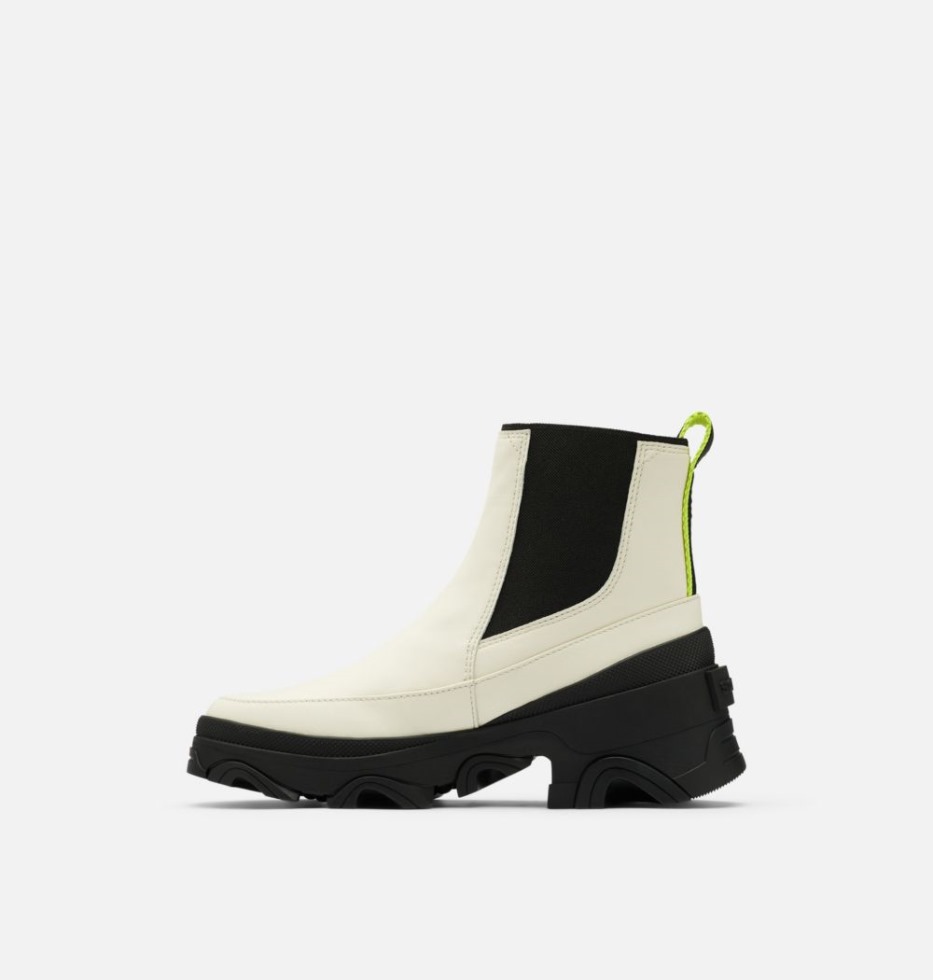 Damen Brex Stiefel Chelsea Chalk-black Sorel Schweiz