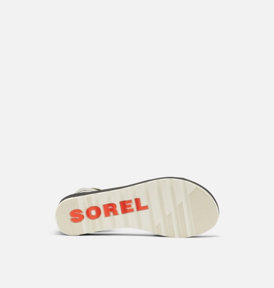 Cameron Flatform Keilriemensandale Für Damen Black-gore Sorel Switzerland