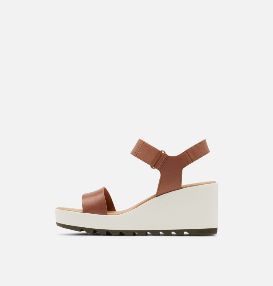 Cameron Keilledersandale Sorel Schweiz Samt Tan Für Damen