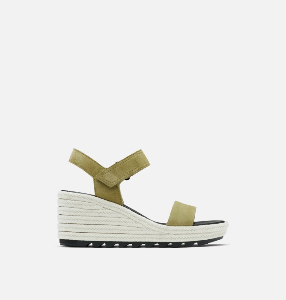 Cameron Keilsandale Damen Olive Shade-sea Salt Sorel Switzerland