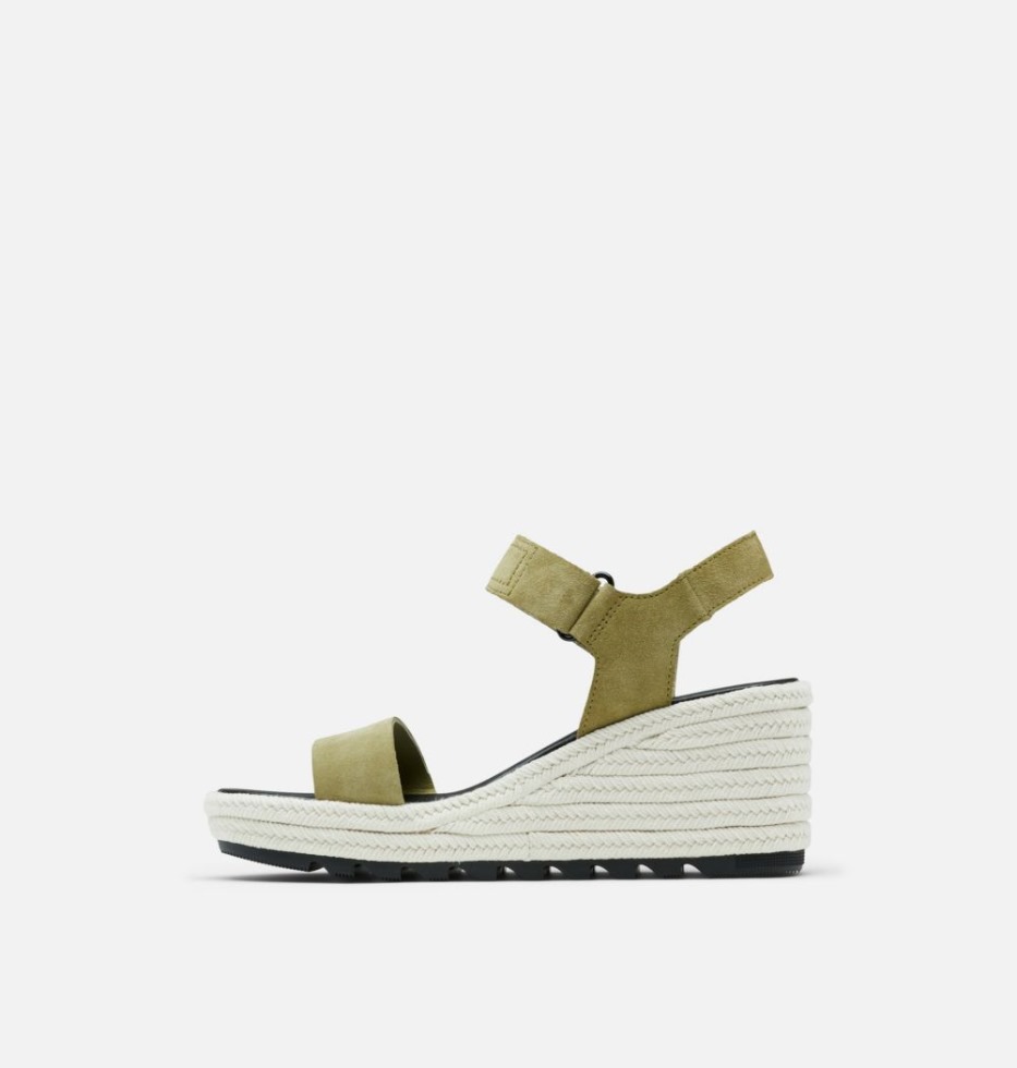 Cameron Keilsandale Damen Olive Shade-sea Salt Sorel Switzerland