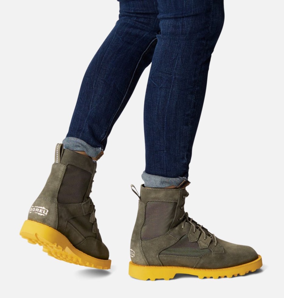 Caribou Otm Bootie Damen Alpine Tundra-cyber Yellow Sorel Switzerland