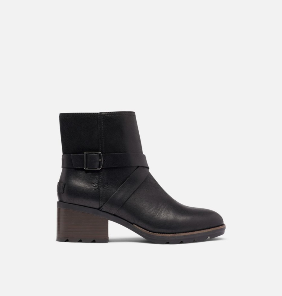 Damen Cate Schnalle Bootie Schwarz Sorel Schweiz