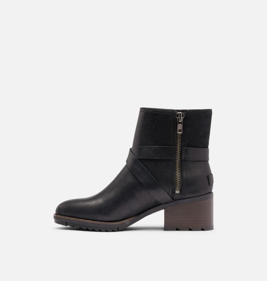 Damen Cate Schnalle Bootie Schwarz Sorel Schweiz