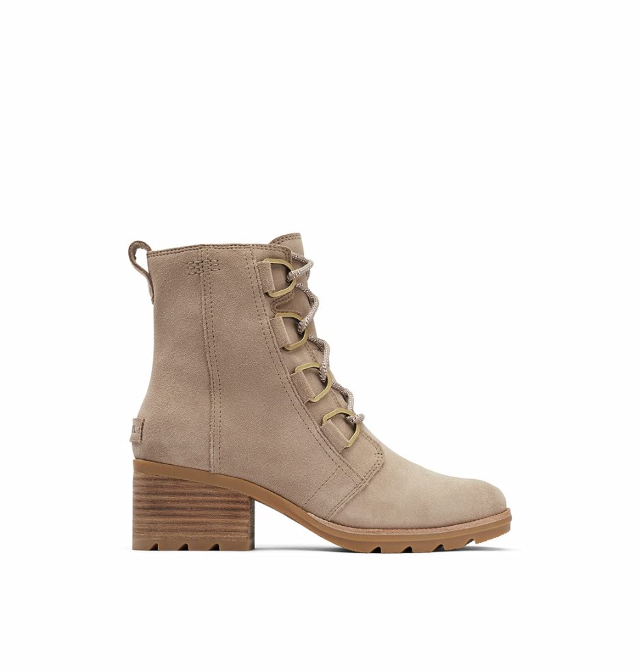 Damen Cate Schnürstiefelette Quarry-grill Sorel Schweiz