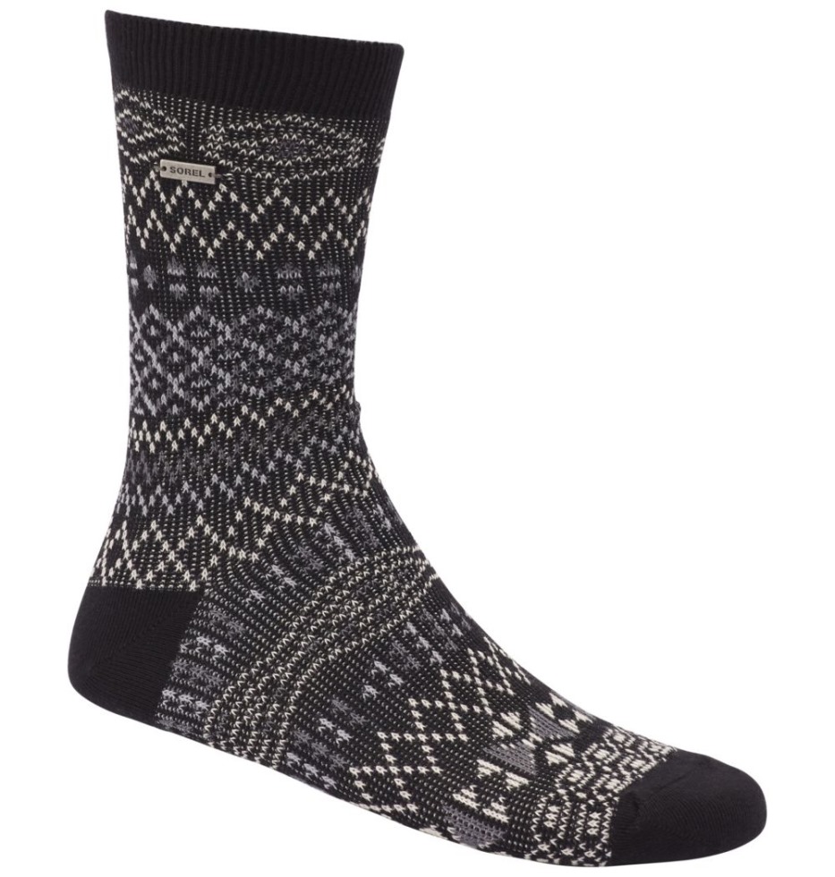 Damensocken Sorel Schweiz Schwarz