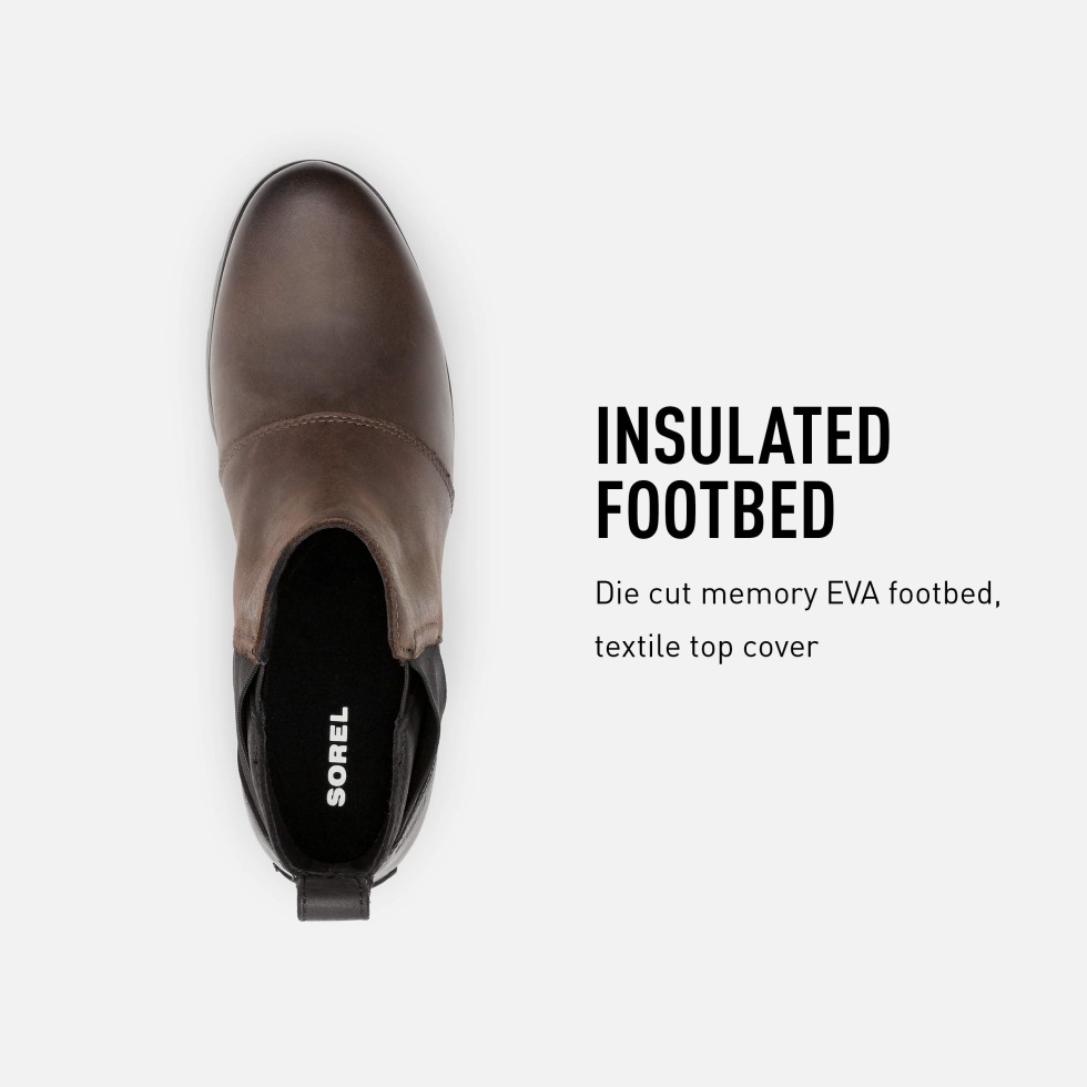 Damen Emelie Chelsea Blackened Brown Sorel Schweiz