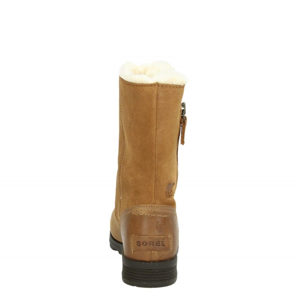 Emelie Faltstiefel Damen Sorel Switzerland Camel Brown