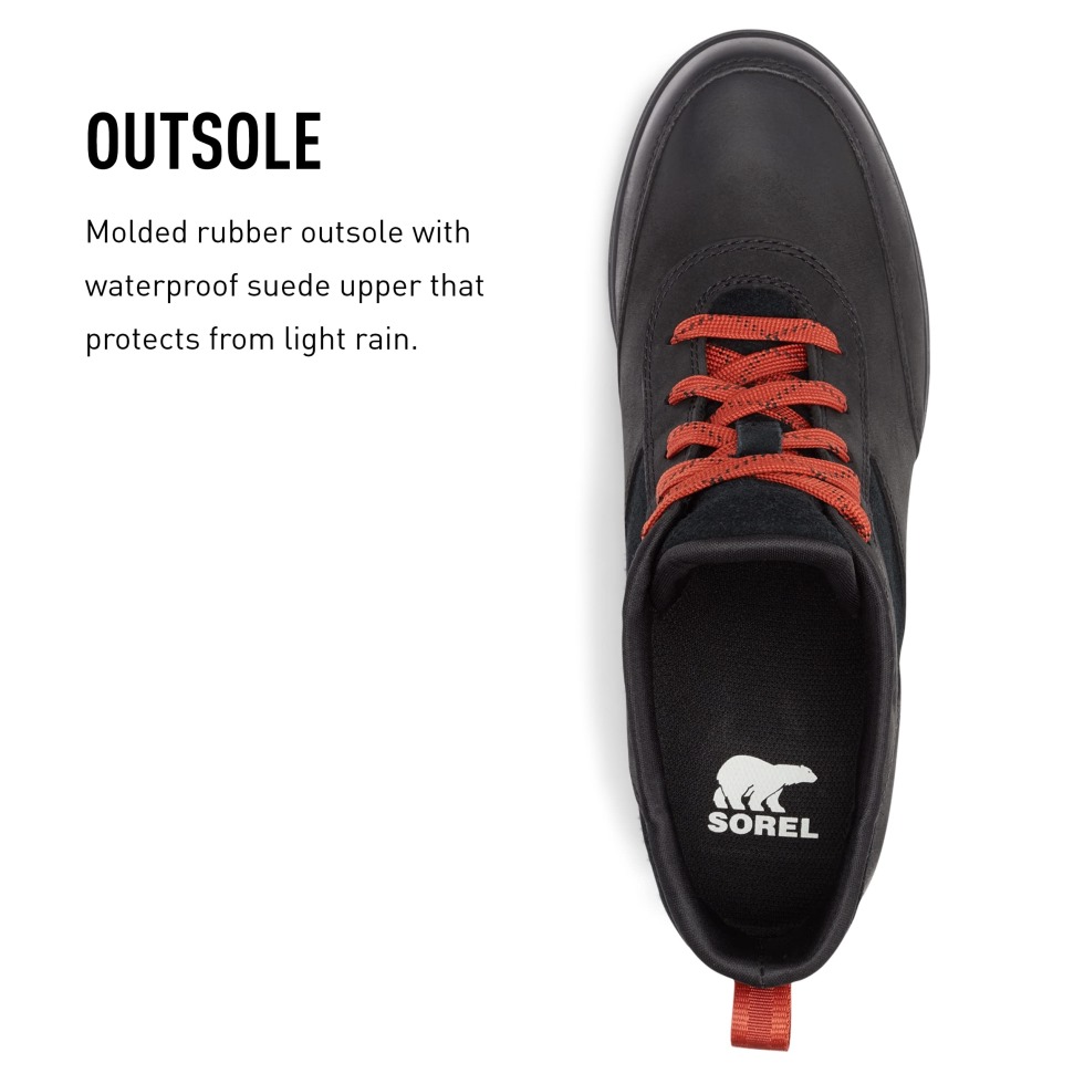 Evie Sport Regenstiefel Für Damen Aus Wasserdichtem Wildleder Sorel Schweiz Schwarz Jet