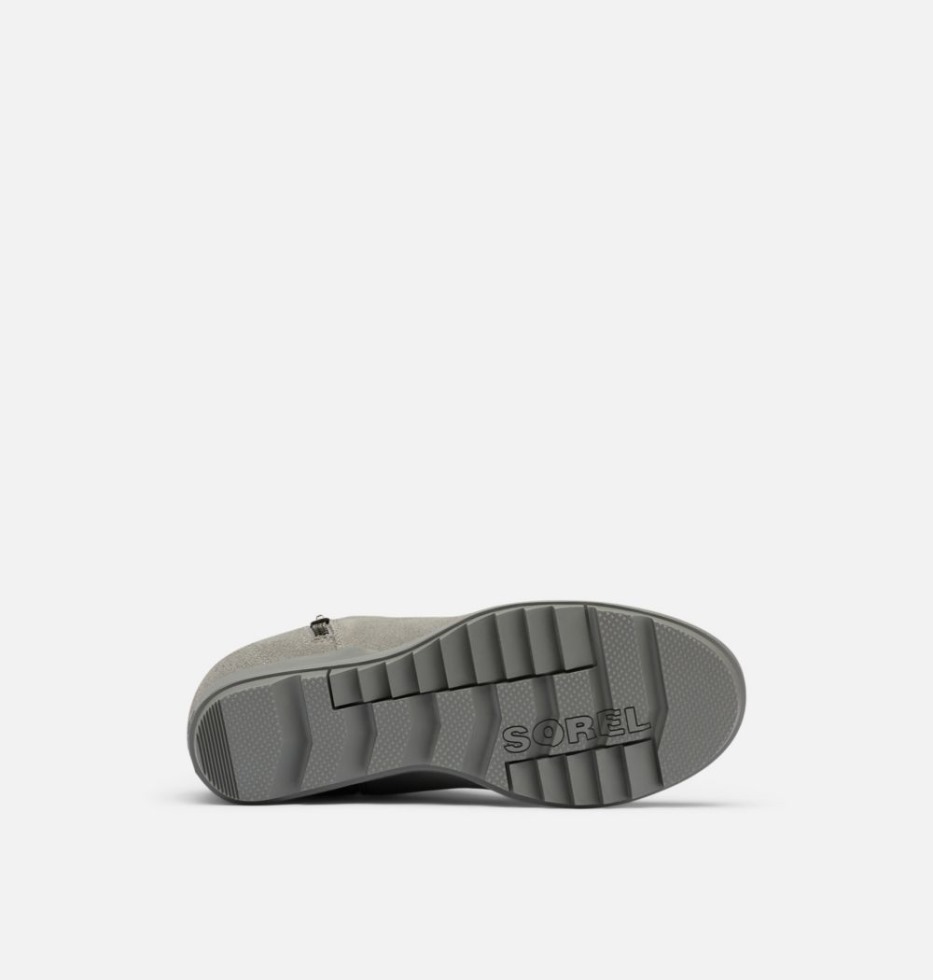 Damen-Evie-Stiefel Mit Keilabsatz Und Reißverschluss, Sorel, Schweiz, Steinbruch-Meersalz