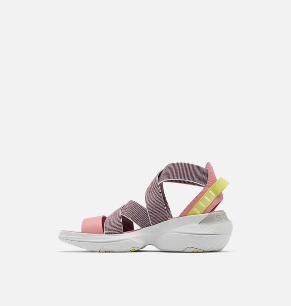 Damen-Explorer-Blitz-Multistrap-Sandale Eraser Pink-moonstone Sorel Schweiz