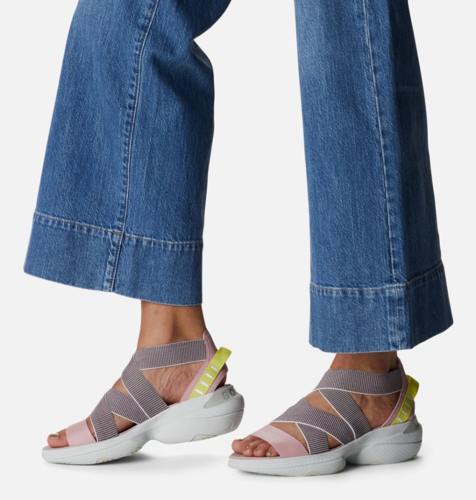 Damen-Explorer-Blitz-Multistrap-Sandale Eraser Pink-moonstone Sorel Schweiz