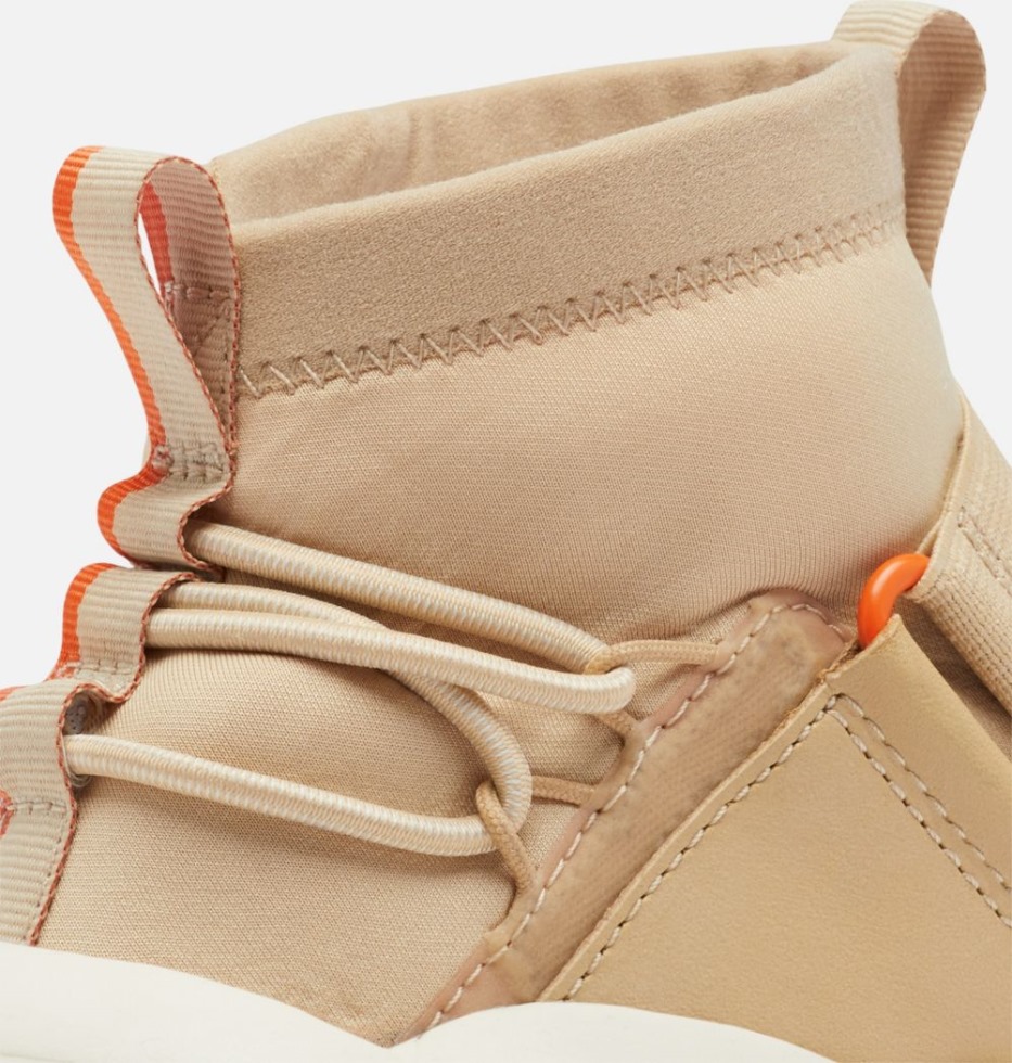 Damen-Sneaker „Explorer Defy Mid“ Sorel Schweiz Ceramic-Chalk