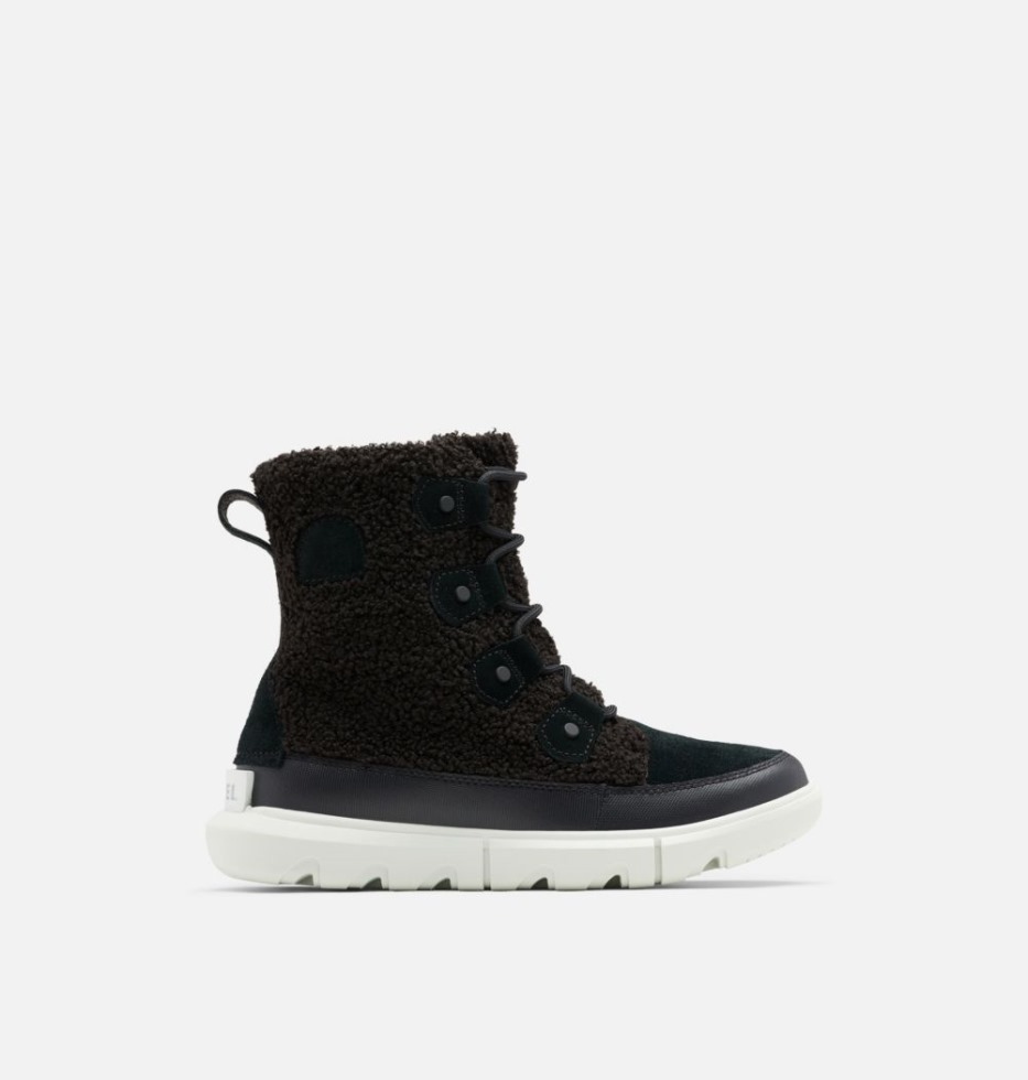 Damen Explorer II Joan Cosy Boot Sorel Schweiz Schwarzteelicht