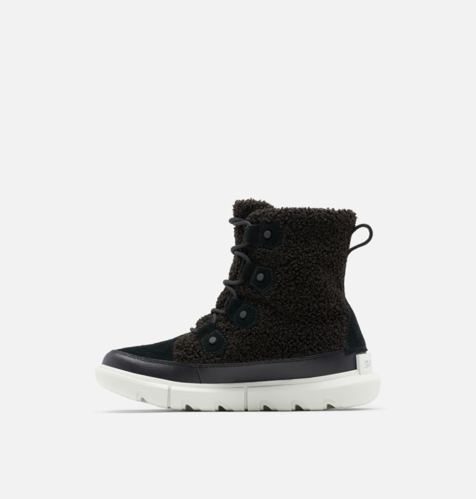 Damen Explorer II Joan Cosy Boot Sorel Schweiz Schwarzteelicht