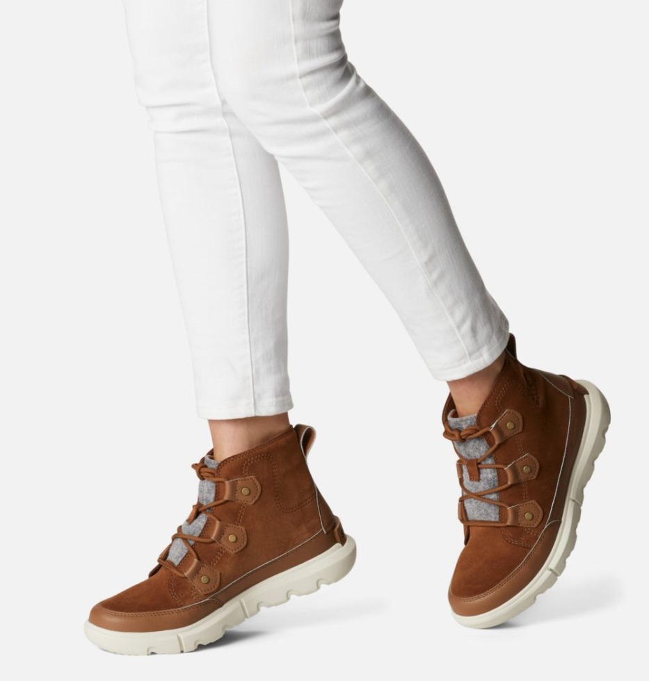 Damen Explorer II Joan Short Sorel Schweiz Velvet Tan-Fawn