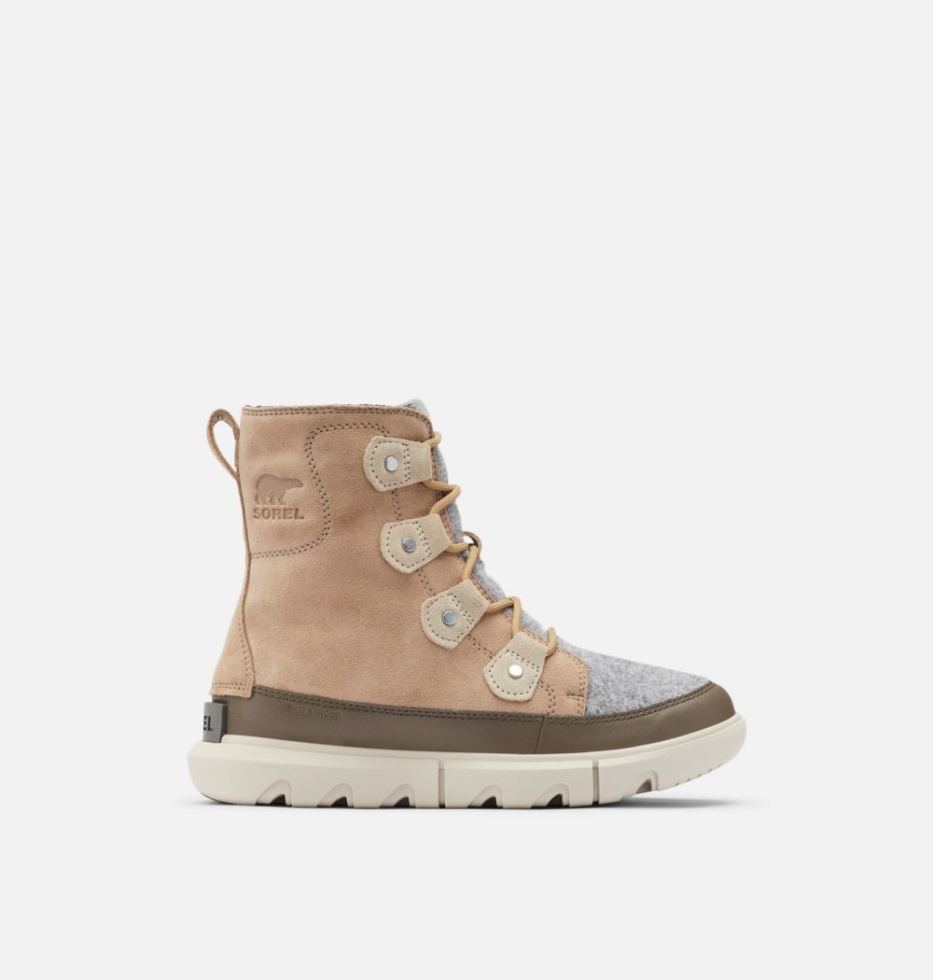 Damen Explorer II Joan Winterstiefel Omega Taupe-Major Sorel Schweiz