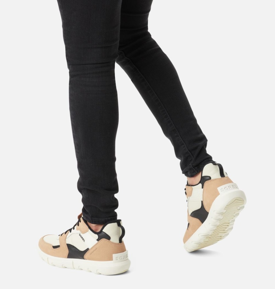 Damen-Sneaker Explorer II Low Chalk-Canoe Sorel Schweiz