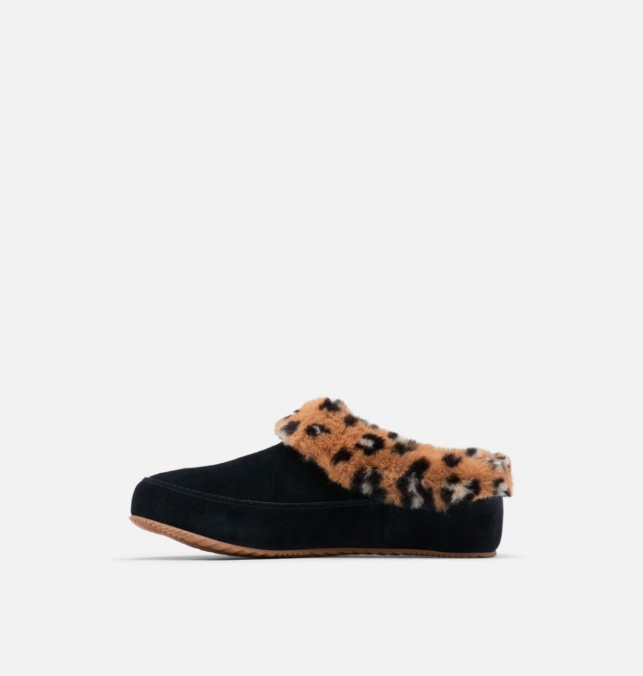 Damen Go Coffee Run Pantoffel Black-tawny Buff Sorel Schweiz