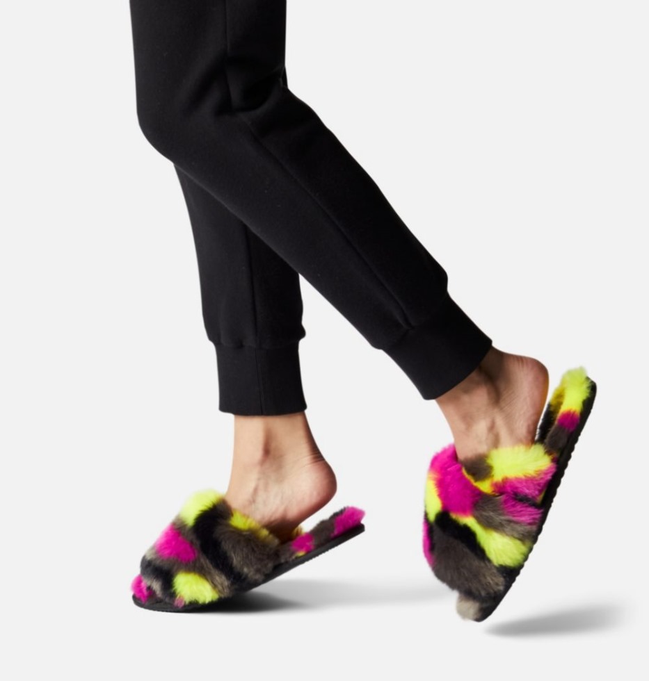 Damen Go Mail Run Pantoffel Quarry-black Sorel Schweiz