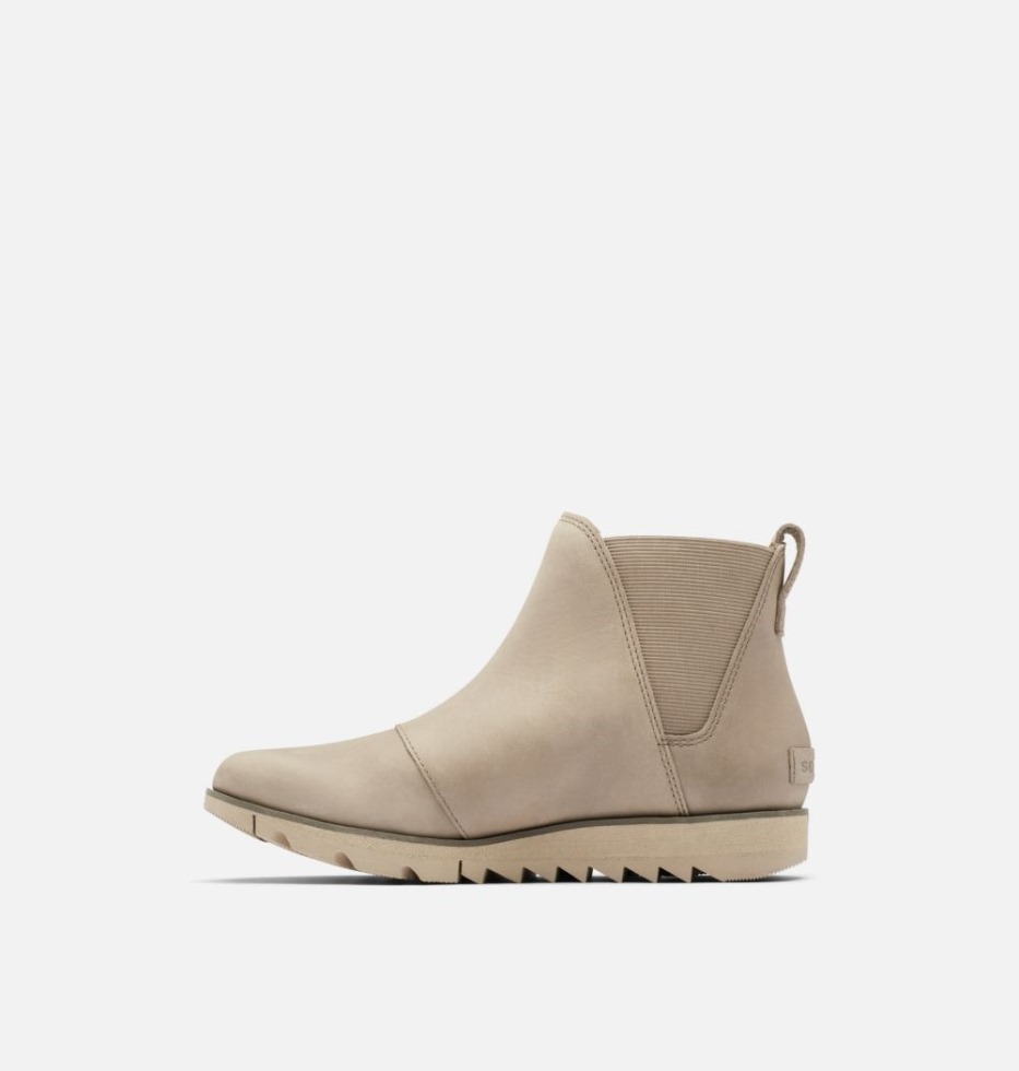 Harlow Chelsea Bootie Damen Omega Taupe-ancient Fossil Sorel Schweiz