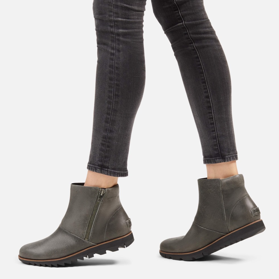 Harlow Zip Boot Für Damen Regendicht Sorel Switzerland Quarry