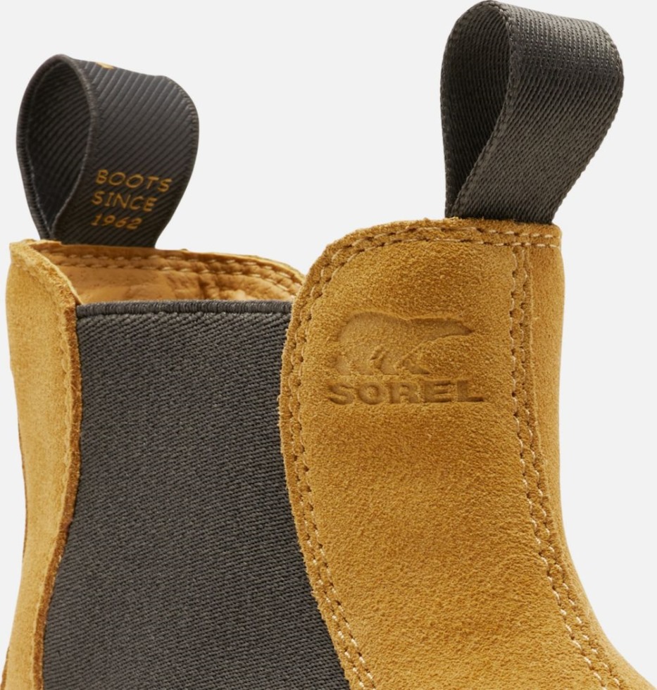 Damen-hi-line Chelsea-stiefel Geo Yellow-jet Sorel Schweiz