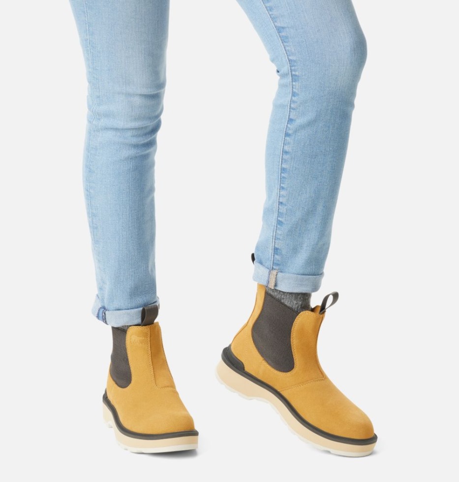 Damen-hi-line Chelsea-stiefel Geo Yellow-jet Sorel Schweiz