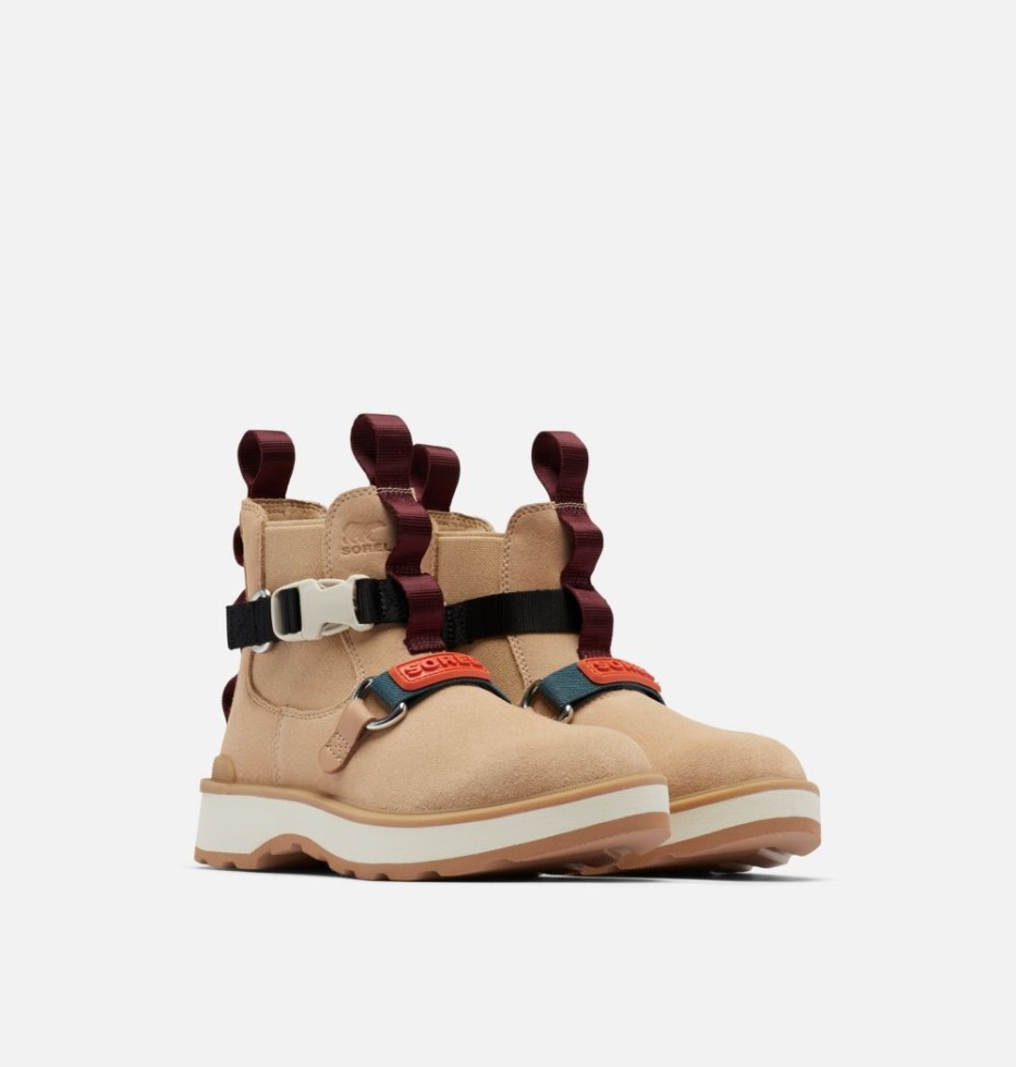 Damen Hi-line Eq Chelsea Boot Ceramic-chalk Sorel Schweiz