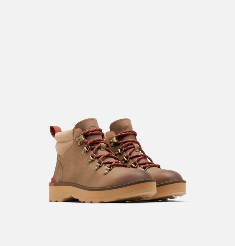 Hi-Line Wanderstiefel Für Damen Sorel Switzerland Umber-tawny Buff