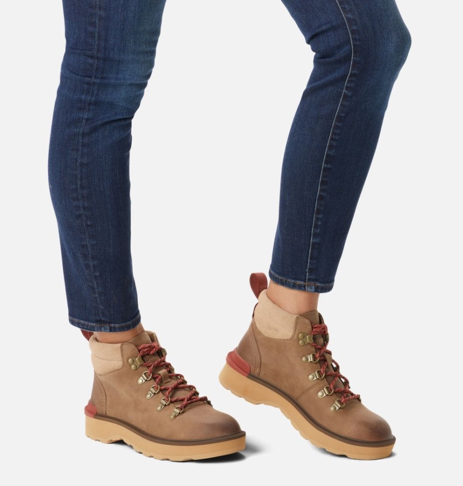 Hi-Line Wanderstiefel Für Damen Sorel Switzerland Umber-tawny Buff