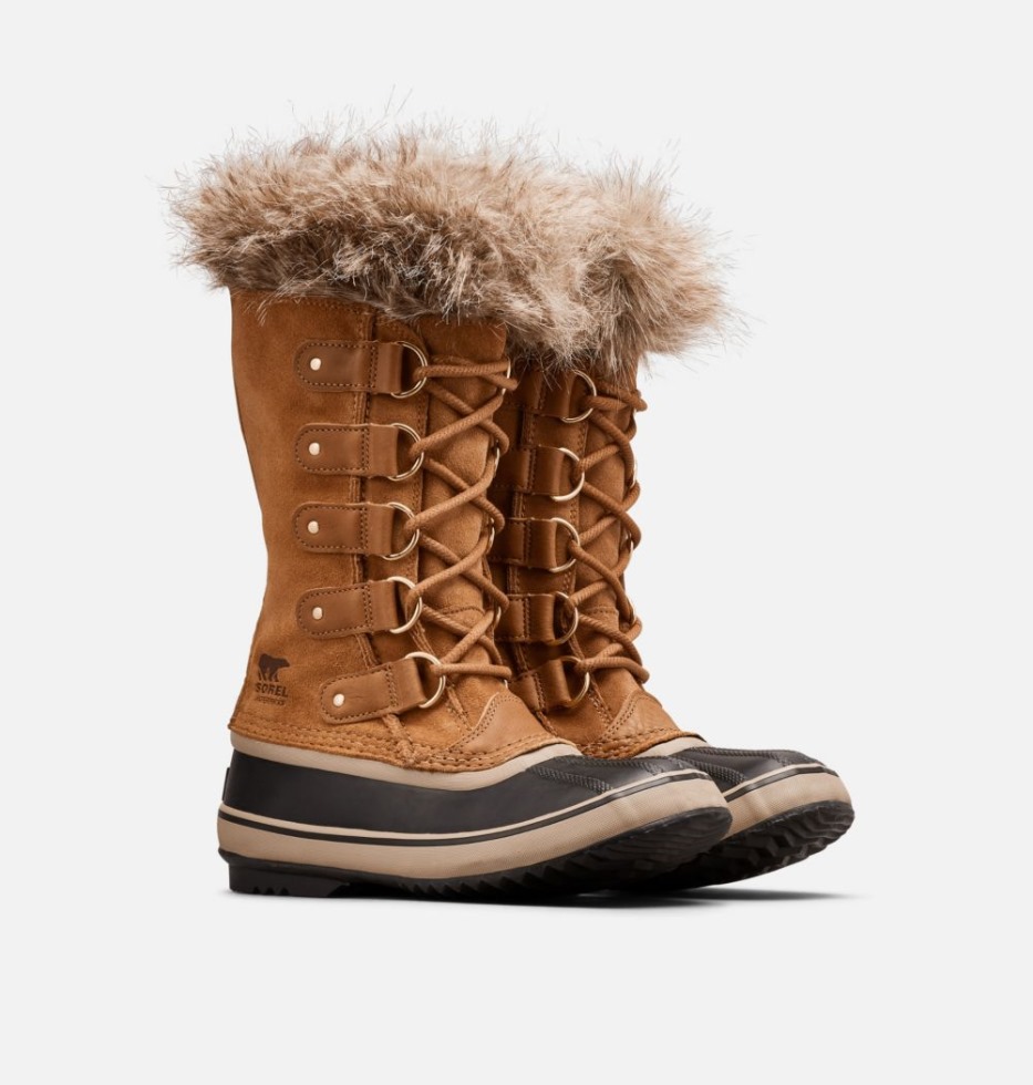 Damen Joan Of Arctic Boot Sorel Schweiz Kamelbraun-schwarz