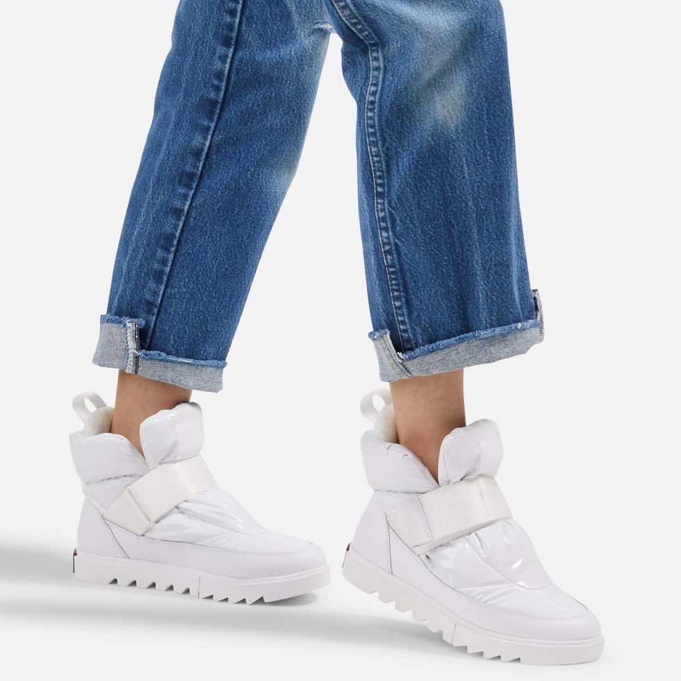 Joan Of Arctic Next Lite Strap Puff Boots Damen Weiss Sorel Schweiz