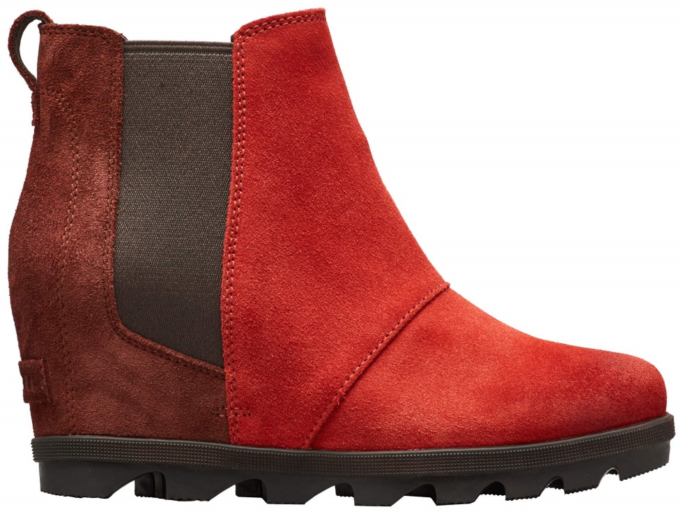 Joan Of Arctic Wedge Ii Chelsea Wanderschuh Für Damen Carnelian Red Sorel Schweiz