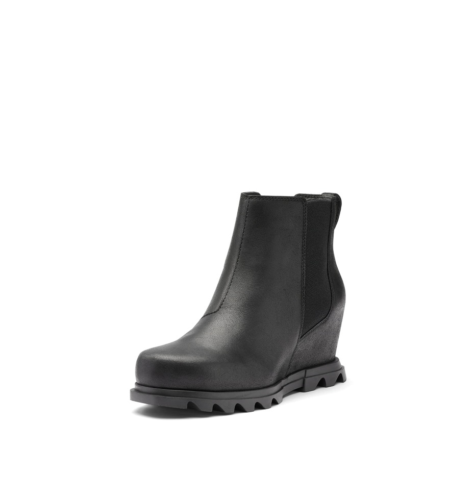 Damen Joan Of Arctic Wedge III Chelsea Boots Black-Sea Salt Sorel Schweiz