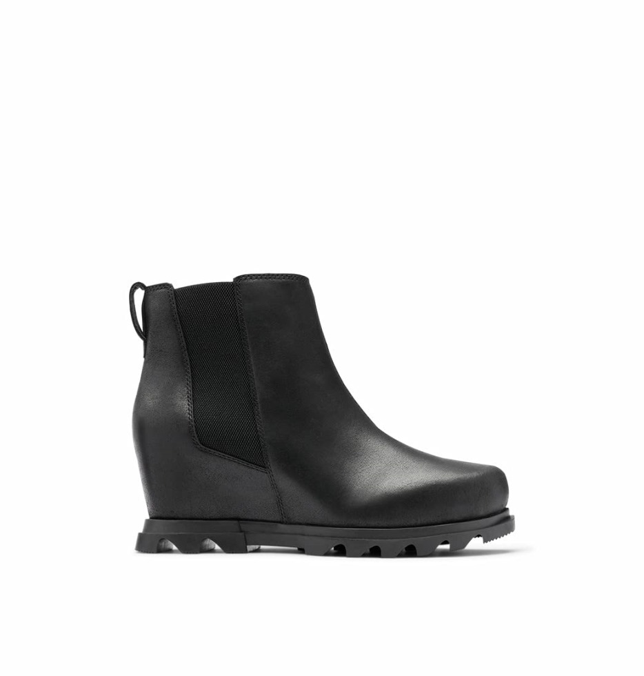Damen Joan Of Arctic Wedge III Chelsea Boots Black-Sea Salt Sorel Schweiz