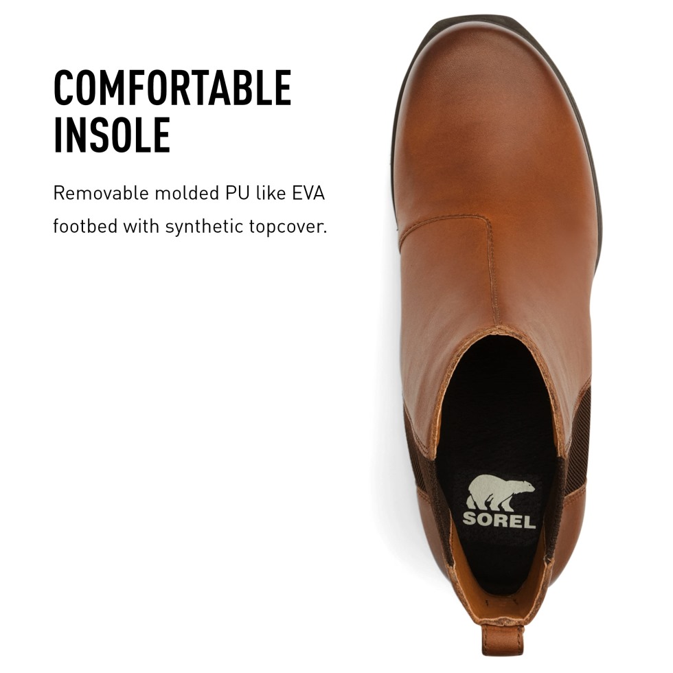 Joan Of Arctic Wedge Iii Chelsea Boots Damen Omega Taupe-gum 2 Sorel Schweiz