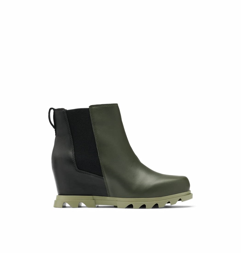 Damen Joan Of Arctic Wedge III Chelsea Boot Uniform Blue-Gum 2 Sorel Schweiz