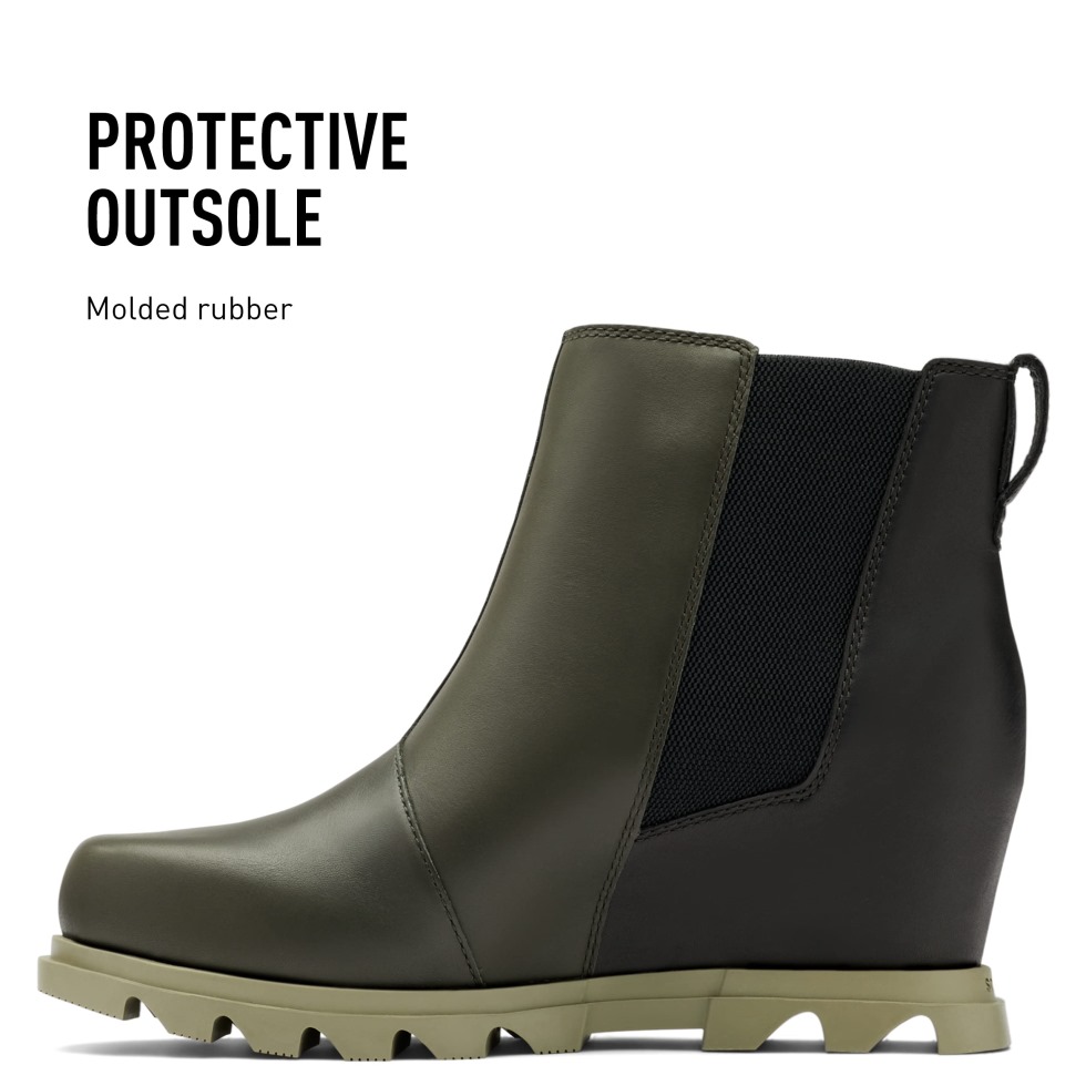 Damen Joan Of Arctic Wedge III Chelsea Boot Uniform Blue-Gum 2 Sorel Schweiz