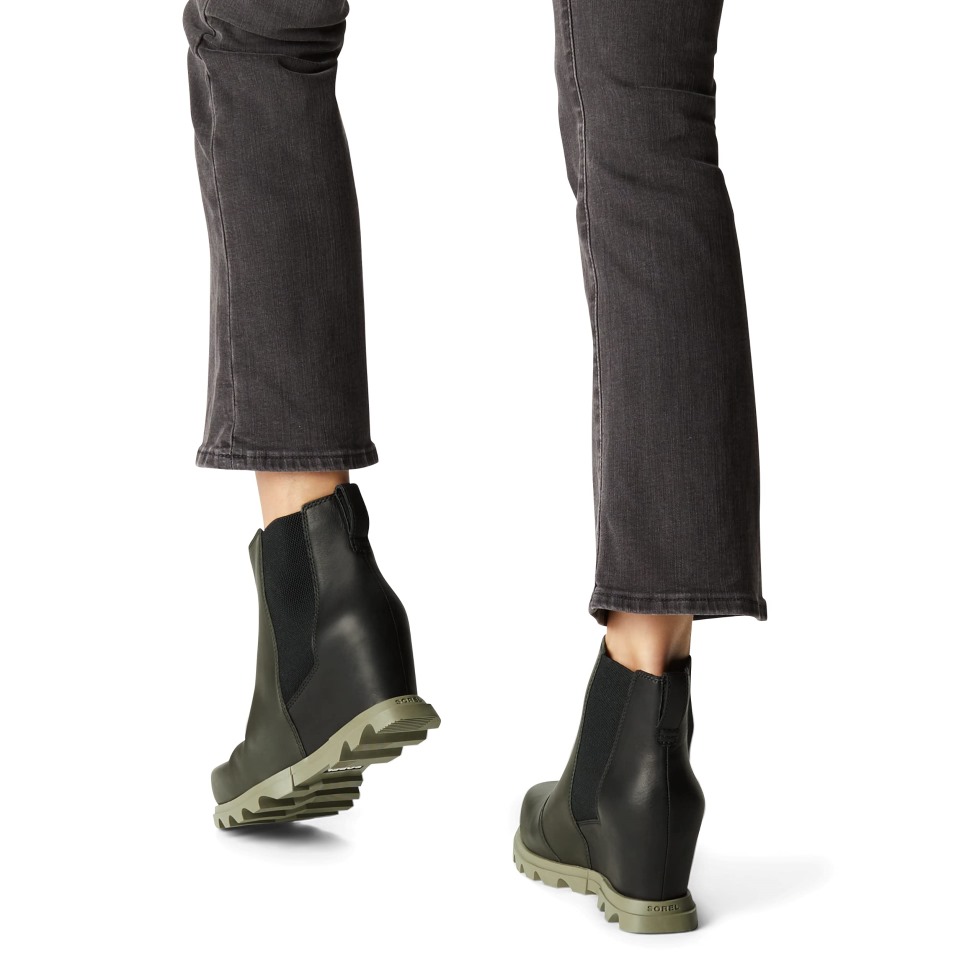 Damen Joan Of Arctic Wedge III Chelsea Boot Uniform Blue-Gum 2 Sorel Schweiz